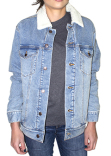 372J Threadfast Unisex Sherpa-Lined Denim Jacket