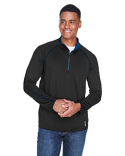 88187 North End Men's Radar Quarter-Zip Performance Long-Sleeve Top
