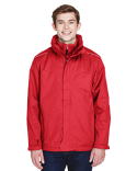 88205 Core365 Men's Region 3-in-1 Jacket with Fleece Liner