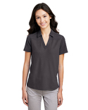 CE112CW Core365 Ladies' Fusion ChromaSoft Colorblock Polo