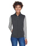 CE701W Core365 Ladies' Cruise Two-Layer Fleece Bonded SoftShell Vest