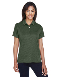 DG210W Devon & Jones Ladies' Pima-Tech™ Jet Piqué Heather Polo