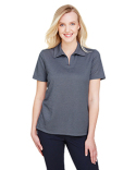 DG22W Devon & Jones CrownLux Performance™Ladies' Address Melange Polo