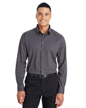 DG535 Devon & Jones CrownLux Performance™ Men's Tonal Mini Check Shirt