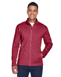 DG793 Devon & Jones Men's Bristol Full-Zip Sweater Fleece Jacket