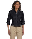 DP625W Devon & Jones Ladies' Perfect Fit™ 3/4-Sleeve Stretch Poplin Blouse