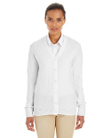 M425W Harriton Ladies' Pilbloc™ V-Neck Button Cardigan Sweater