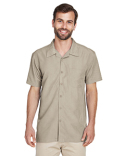 M560 Harriton Men's Barbados Textured CampShirt