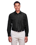 M580L Harriton Men's Key West Long-Sleeve Performance Staff Shirt