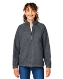 NE713W North End Ladies' Aura Sweater Fleece Quarter-Zip