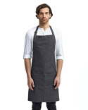 RP126 Artisan Collection by Reprime Unisex Jeans Stitch Denim Bib Apron