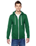 SF60R Fruit of the Loom Adult Sofspun® Jersey Full-Zip Hooded Sweatshirt